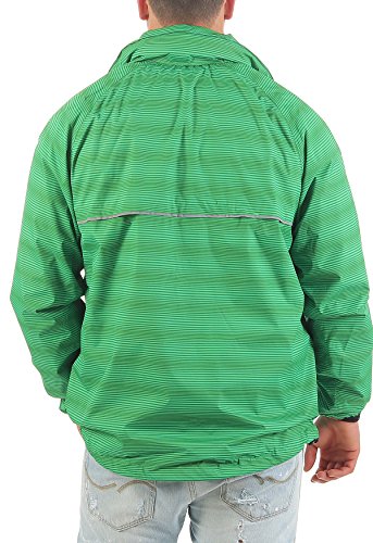 Chaqueta Killtec Fedon AOP Verde transpirable contra el viento de montaña 2