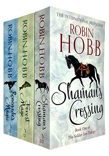 Robin Hobb Soldier Son Trilogy Collection 3 Books Set (Renegade's Magic,Shaman's Crossing, Forest Mage)