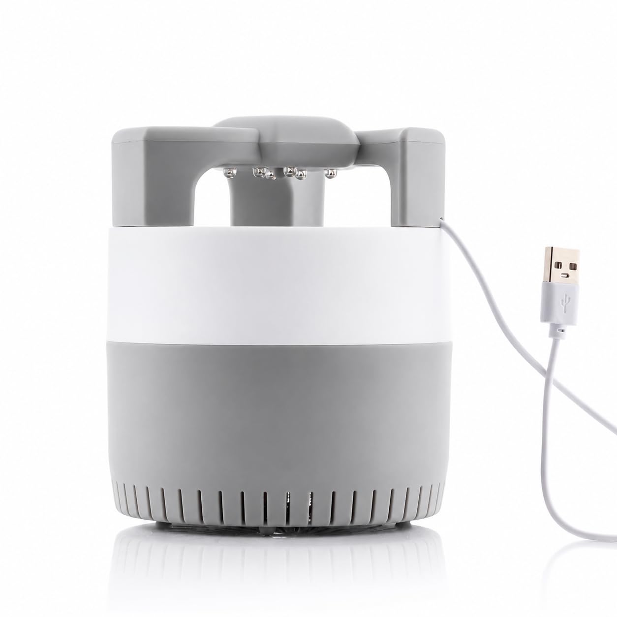Lampada anti-zanzare, aspirazione UV 6 LED, repellente per zanzare anti nocivo, trappola per insetti volanti, uccide mosche elettriche, potente aspirazione, innocua per umani e animali