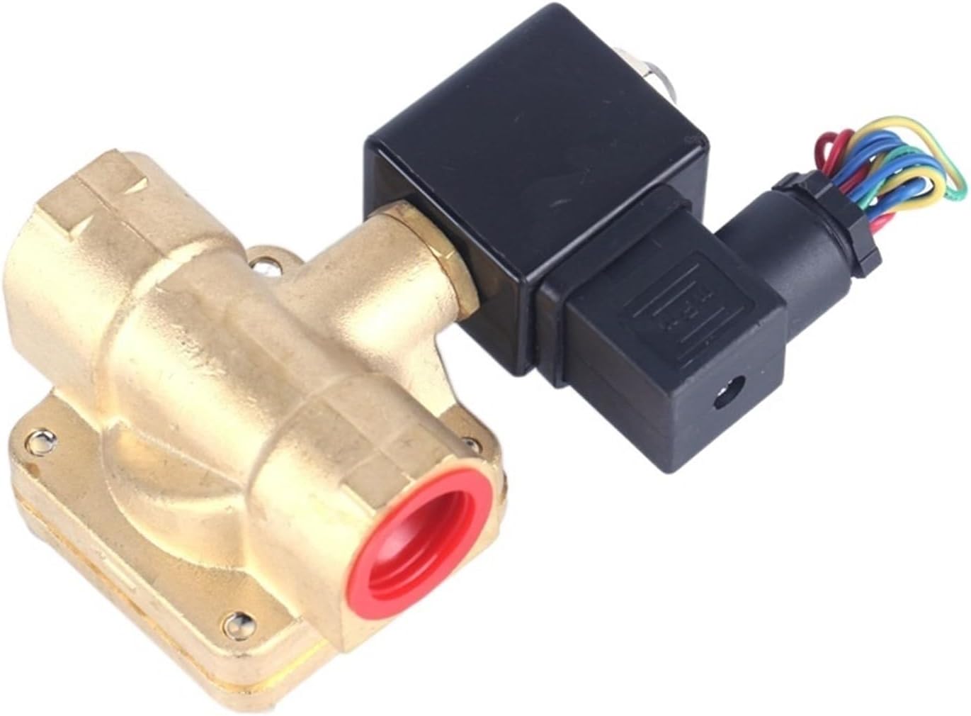 Electric Normally Closed 12v 220v 110v Solenoid Valve Water 3/4 for Water Air Gas (Size : 0 927300-EPDM, Color : BSP_240VAC)(Color:BSP-230VAC,Size:0 927300-VITONSEAL)