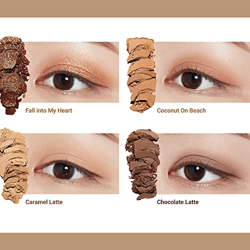 Etude Play Color Eyes #In The Café (21Ad) | Vivid 10 Color Eye Shadow Palette With Soft Texture And Coffee-Like Shades For Various Eye Makeup | Kbeauty #TOP5