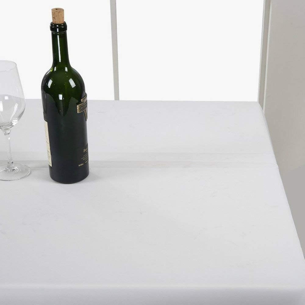 Wenlian Tablecloth in White,Table Cover, 100% Cotton, Machine Washable : Home & Kitchen