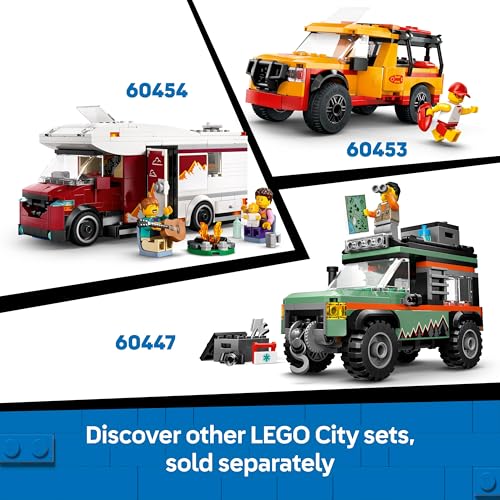 LEGO City Red Sports Car Toy - Race Car Toys for 5+ Year Old Boys & Girls - Educational Gifts for Birthdays & Holidays - Includes a Driver Minifigure & Accessories - 60448 - Image 8
