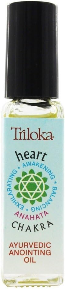 Heart Chakra - Triloka Anointing/Perfume Oil - 1/4 Ounce