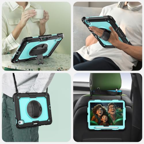 Image of SEYMAC Case for iPad Air 11 Inch M4 /M3 /M2 (2026 /2025 /2024), Light Blue
