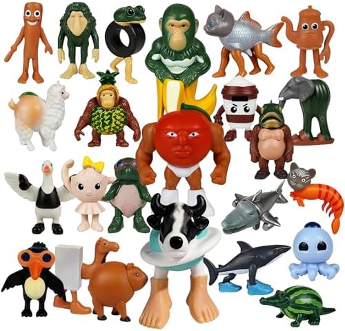 Amazon.com: 24PCS Italian Brainrot Toys, 1.3