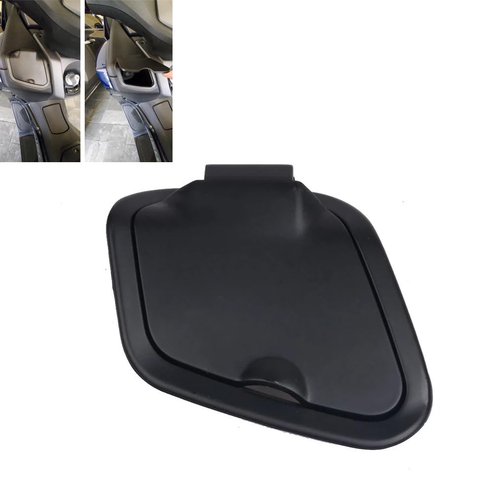 Coperchio per cassetta degli attrezzi coperchio in ABS protezione tasca laterale caricatore tappo impermeabile compatibile con Yamaha NMAX125 NMAX155 NMAX 125 155 V1 V2 N-MAX 2020 2021 2022 2023 2024