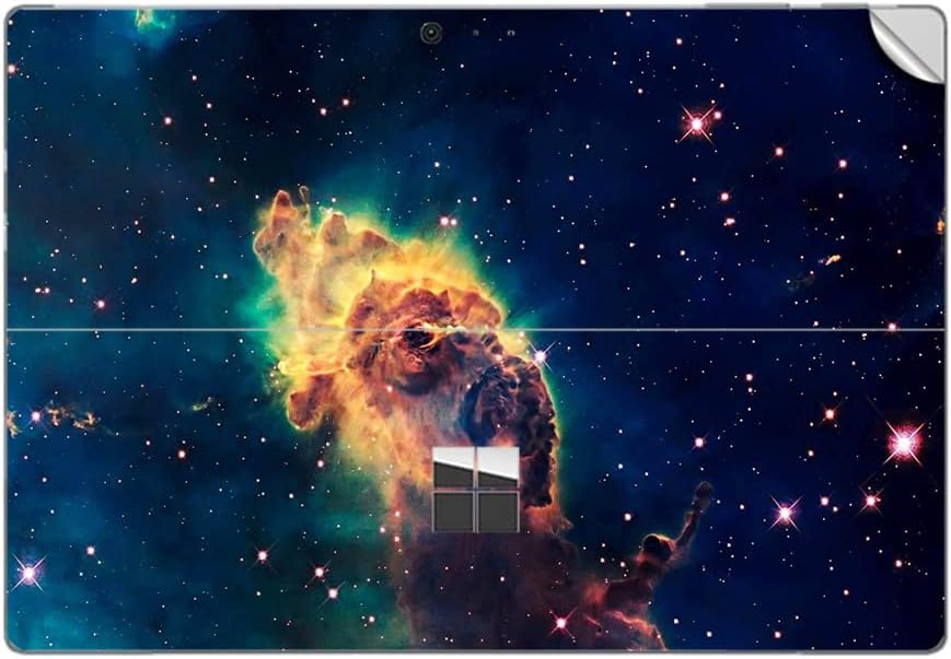 GADGETS WRAP Printed Vinyl Top Only Skin Sticker Decal for Microsoft Surface Pro 2017 - Nuked Universe