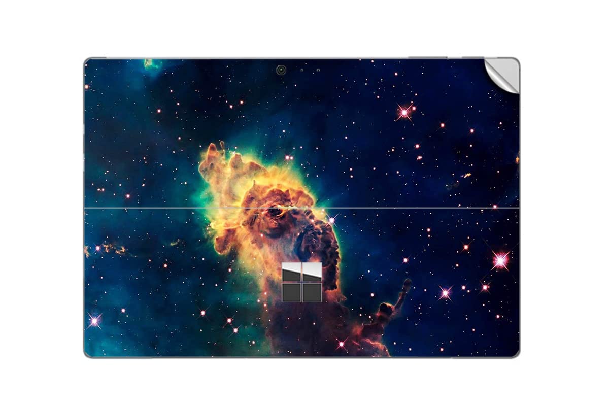 GADGETS WRAP Printed Vinyl Top Only Skin Sticker Decal for Microsoft Surface Pro 2017 - Nuked Universe