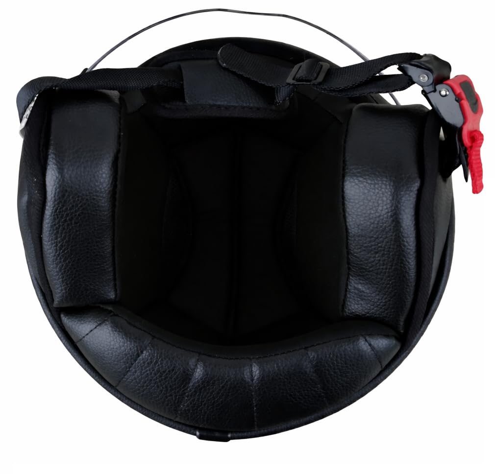 Jethelm Motorradhelm im Pilotendesign H710-Streifen