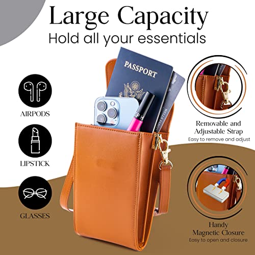 Image of Classico Small Crossbody Phone Purse for Women - Crossbody Bag Wallet for Phone, Cards, Accessories