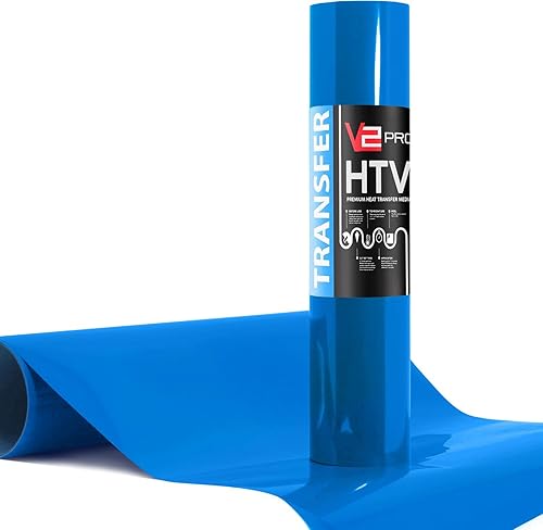 Miniatura 5 de VViViD Película de vinilo termotransferible resistente para planchar, color gris plateado, 1 pie x 3 pies (36 pulgadas)