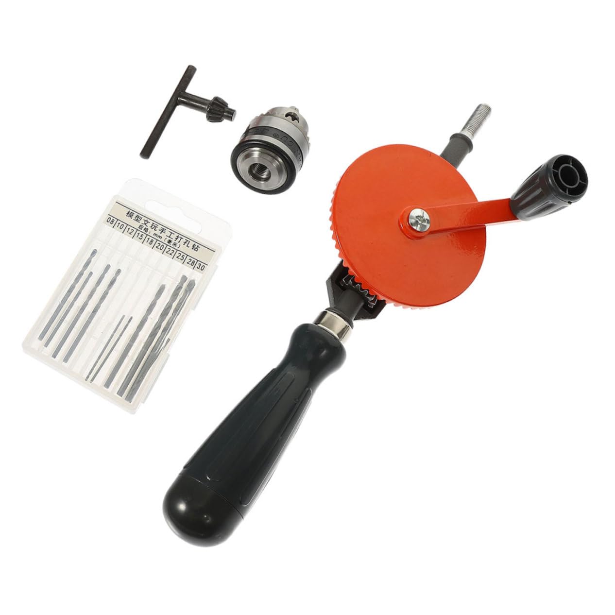 Perceuse manuelle avec mèche et forets Homoyoyo pour bricolage