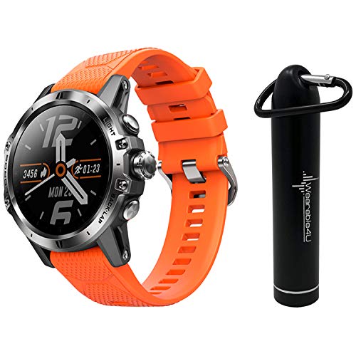 Coros VERTIX GPS Adventure Watch with Included Wearable4U Compact Power Bundle (Fire Dragon)