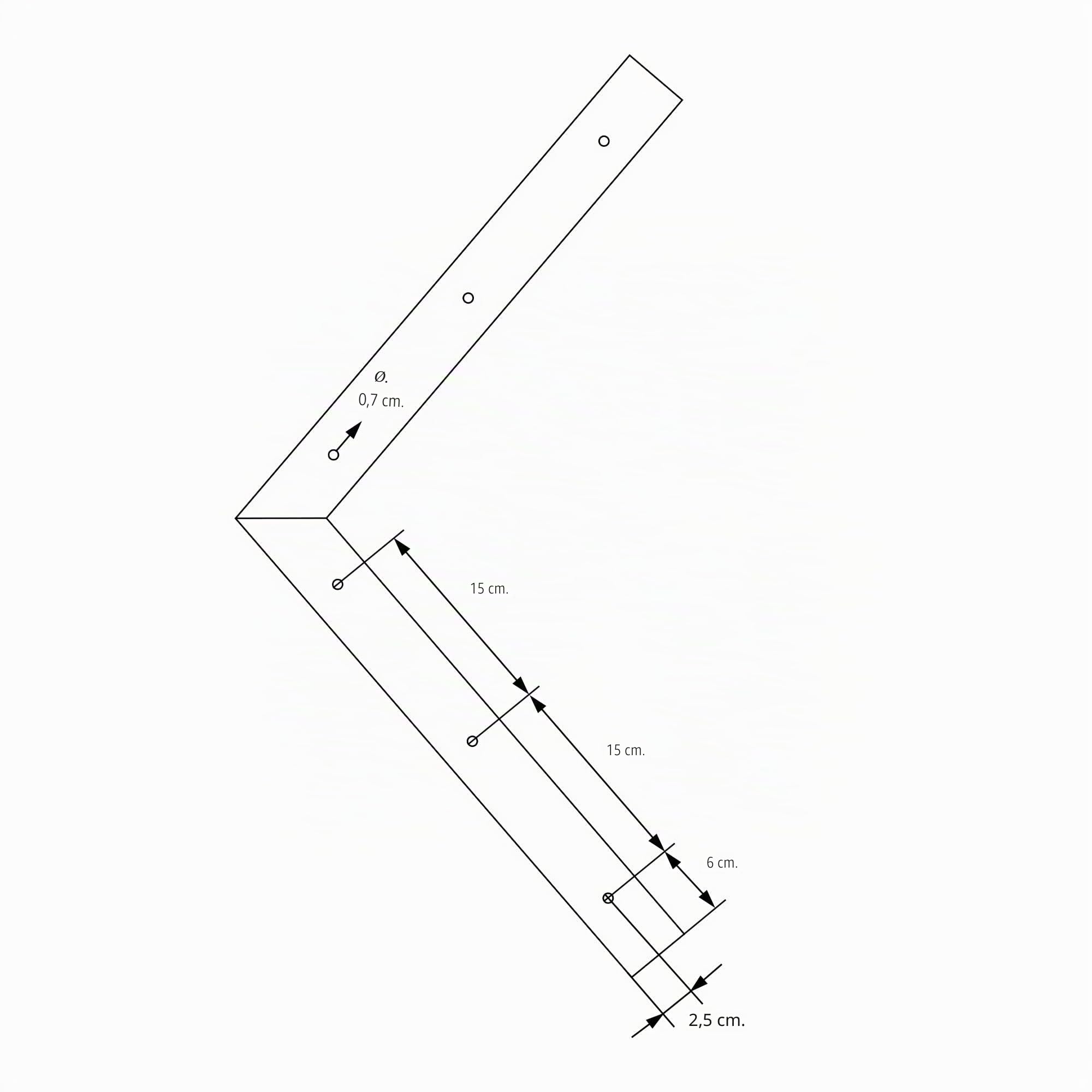 ML-Design Set 2x Base de Mesa en V 44 x 72 cm Soporte Angular Negro Mate de Metal Acero Recubierto de Polvo Bastidor para Escritorio Pata para Consola Sostén para Tablero Pie Armazón Diseño Industrial