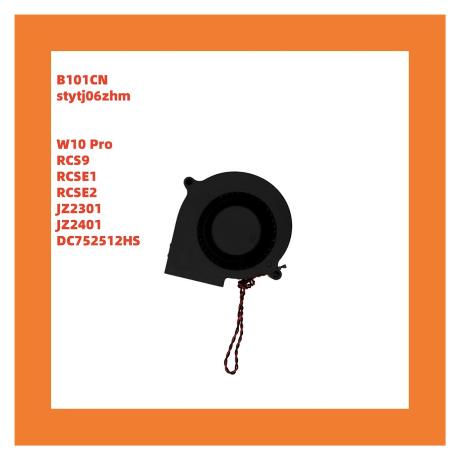 Compatibles Avec Xiaomi,B101CN Stytj06zhm, Compatibles Avec Dreame,W10 Pro RCS9 | Ventilateur d'aspirateur