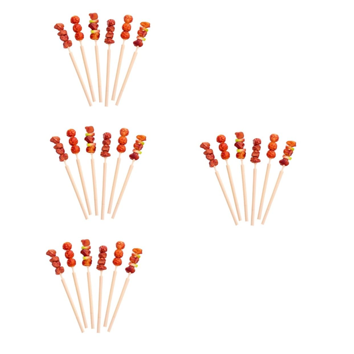 24 Pièces Stylo Bille Pointe Fine Créatif Forme de Brochette Stylos Fun et Élégants pour École et Bureau Fournitures de Papeterie Esthétiques