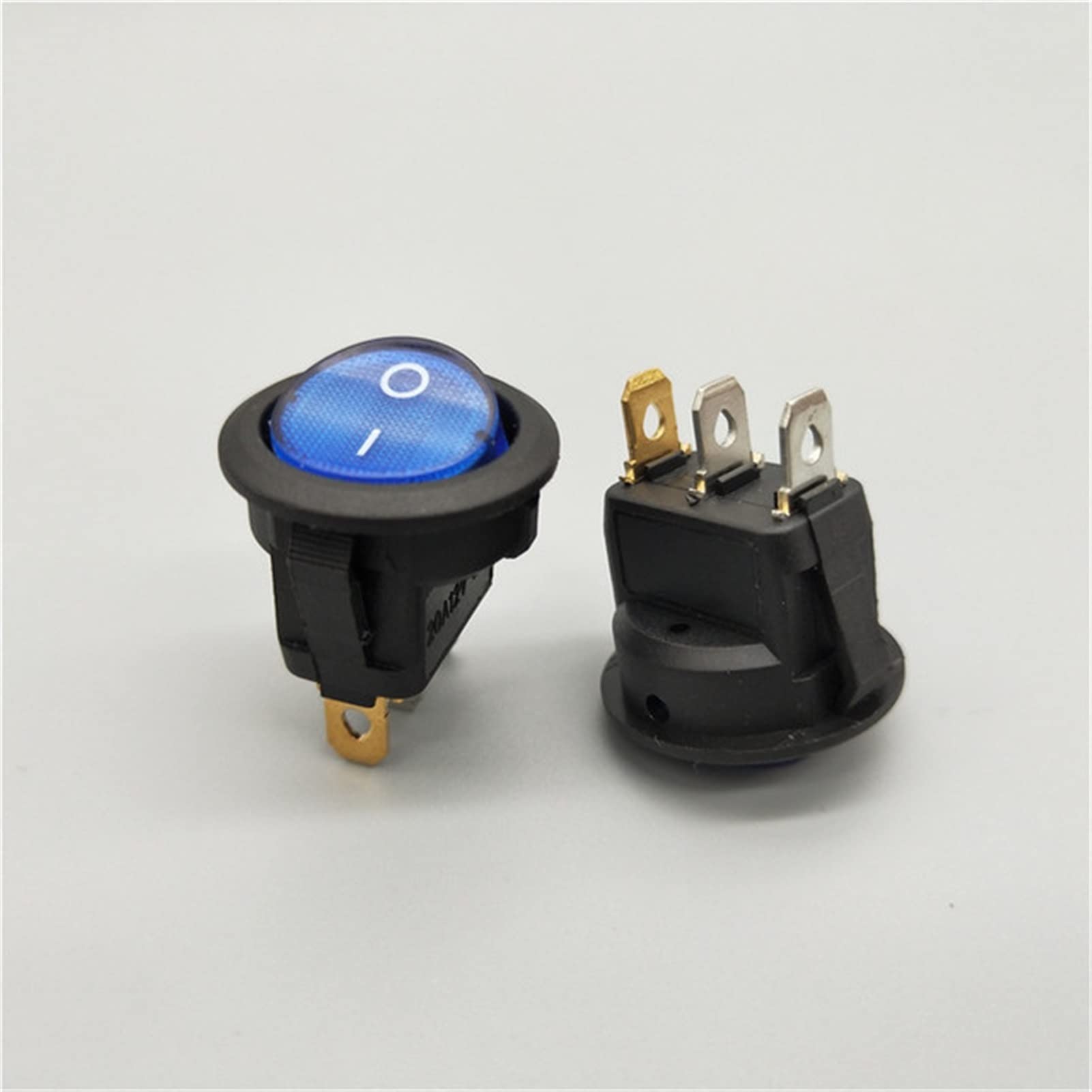 Interrupteur LED 20A haute capacité pour bouton de voiture et tableaux