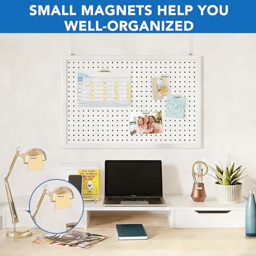 Image of LOVIMAG Small Neodymium Bar Magnets, 120 Pcs, 0.39x0.19x0.08in | Rare Earth Refrigerator Magnet for Whiteboard, Fridge, Office, Science, Craft and Tool Storage