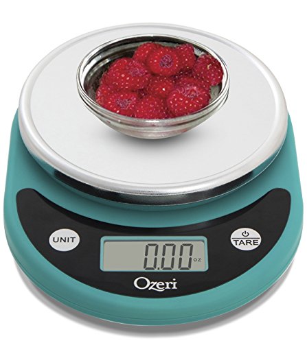 Ozeri Pronto Digital Multifunction Kitchen And Food Scale, Black On Teal #TOP3