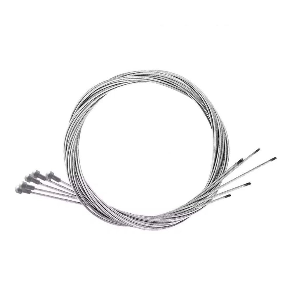 FTGNHF 5PCS Bicycle Brakes Line Road Mountain Bike Brake Cable Universal Shift Durable MTB Wire brake cable(5pc Road Brake Cable)