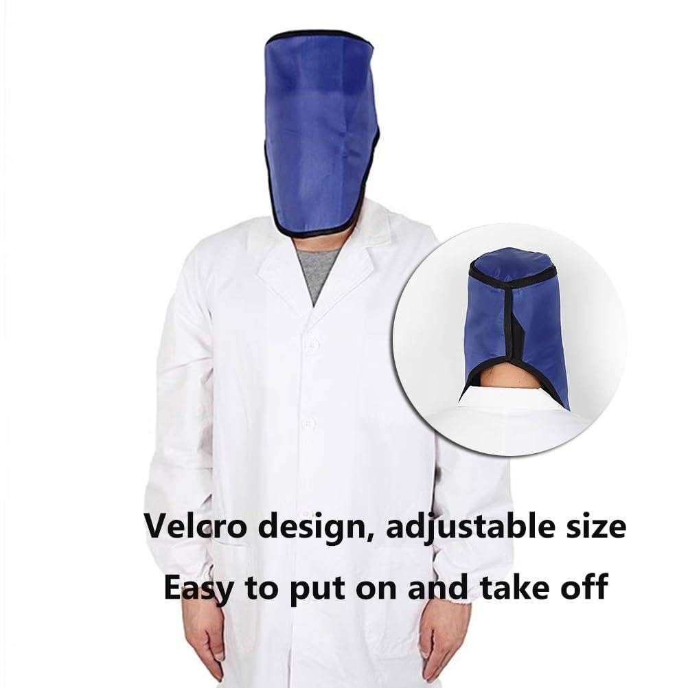 Chapeau En Plomb Pour La Protection De La TêTe Et Du Visage Contre Les Rayons X, Masque De Protection Contre Les Radiations 0,35/0,5 Mmpb Pour Le Visage Et La ThyroïDe Chapeau En Plomb,0.5mmpb
