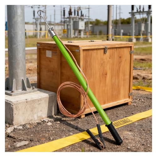 Varilla de descarga de seguridad para 220 kV con cable de cobre de 3 m 2