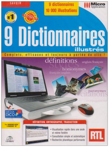 9 dictionnaires illustrés Collectif