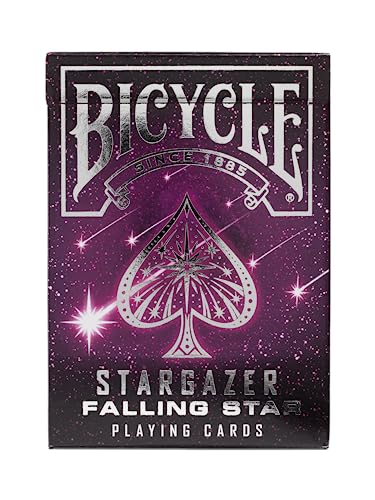 Bicycle Stargazer Falling Star Galaxy Design Playing Cards - Thumbnail 2