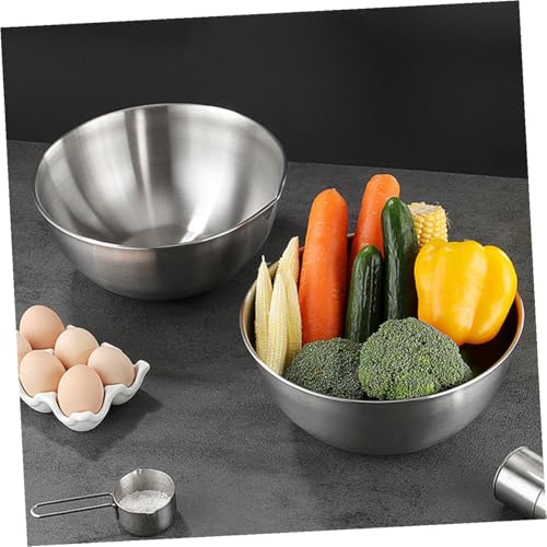 Bol Mezclador de Acero Inoxidable ARTIBETTER 20 cm miniatura 5