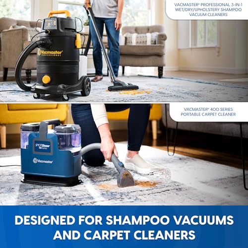 Vacmaster Wash & Refresh Febreze Carpet Cleaner Shampoo | Konzentrierte 2-fache Formel entfernt Flecken und neutralisiert Gerüche | Zur Verwendung mit allen führenden Teppichreinigern