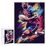 【Une pièce mémorable】 : faites plaisir et défiez votre famille et vos amis en reconstituant cet incroyable puzzle de Rugby Player in Action 500 PCS. Ramenez à la maison des heures de plaisir et de divertissement que tout le monde appréciera.