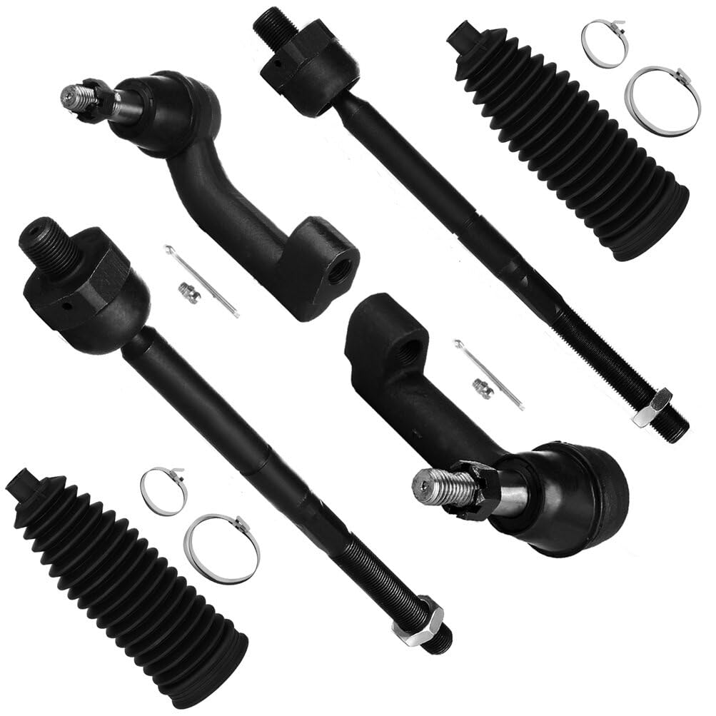 Complete Front End Rebuild Kit 2WD Suspension Parts 14PC Front Suspension Kit For Ford Expedition F-150 F-250 Lincoln Navigator 2WD Tie Rods Tie Rod End Sway Bar Link Kit