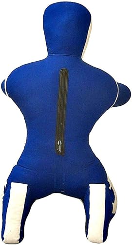 Miniatura 6 de Bestzo MMA Martial Arts - Saco de boxeo brasileño para Jiu Jitsu, posición sentada, manos sin llenar en la parte delantera