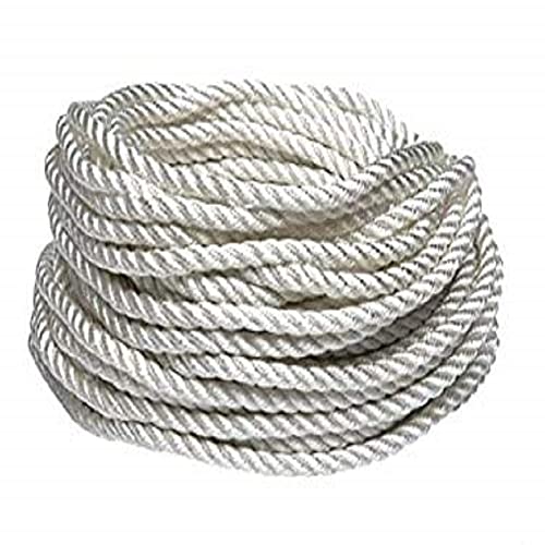 Image of Purnima Marketing PM White Rope for 3 /4 /5 /6 /7 /8 Pipes Economy Cloth Drying Rack Drop-Down Ceiling Cloth Dryer Model (Rope Only)