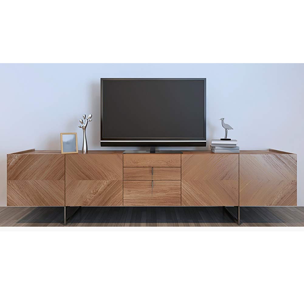 Supporto da Pavimento per TV Supporto da Parete per TV Fisso, Supporto Ultra Sottile per TV LED LCD al Plasma Full HD da 32-55 Pollici Max 400x400, capacità 60 kg