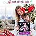 Light Up Dance Mat for Kids, Electronic Music Dance Pad with LED Lights & Wireless Bluetooth Built in Music, Birthday Gifts, Toys for Girl 4-8, 8-12 (Multicolor)