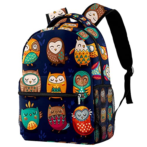 Sac à dos hibou dessiné à la main - Le cadeau de rentrée idéal enfants