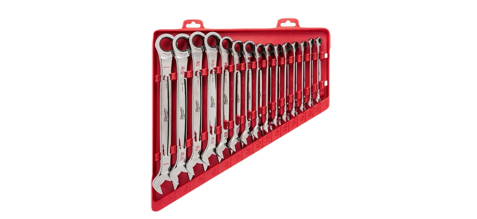 Milwaukee Electric Tools MLW48-22-9416 Ratcheting Combination Wrench Set - SAE