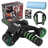 ★ Hochfeste Edelstahlschäfte mit einem maximalen Gewicht von 440 Pfund für Ihre Sicherheit, einfache Montage und einfaches Training - sowohl zu Hause als auch im Fitnessstudio