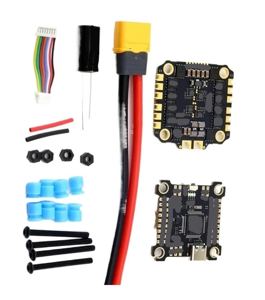 F722 60A Stack F722 Flight Controller 60A 4in1 ESC 30.5X30.5mm 2-6S For FPV UAV