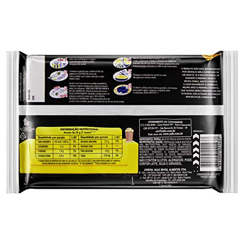 Popcorn Sachê Mostarda Yoki 100g
