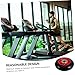 SUPVOX 4pcs Plastic Pulley Wheels for Fitness Equipment Smooth Rotation for Treadmills and for Gym and Fitness Enthusiasts