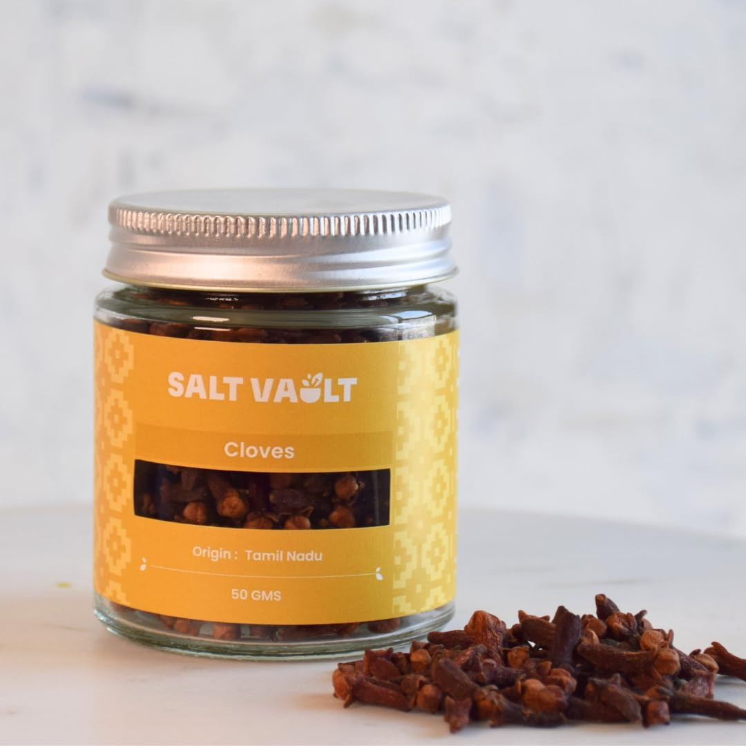 SALT VAULT Premium Handpicked Cloves 50g, Large bud, Chemical Free-image-21