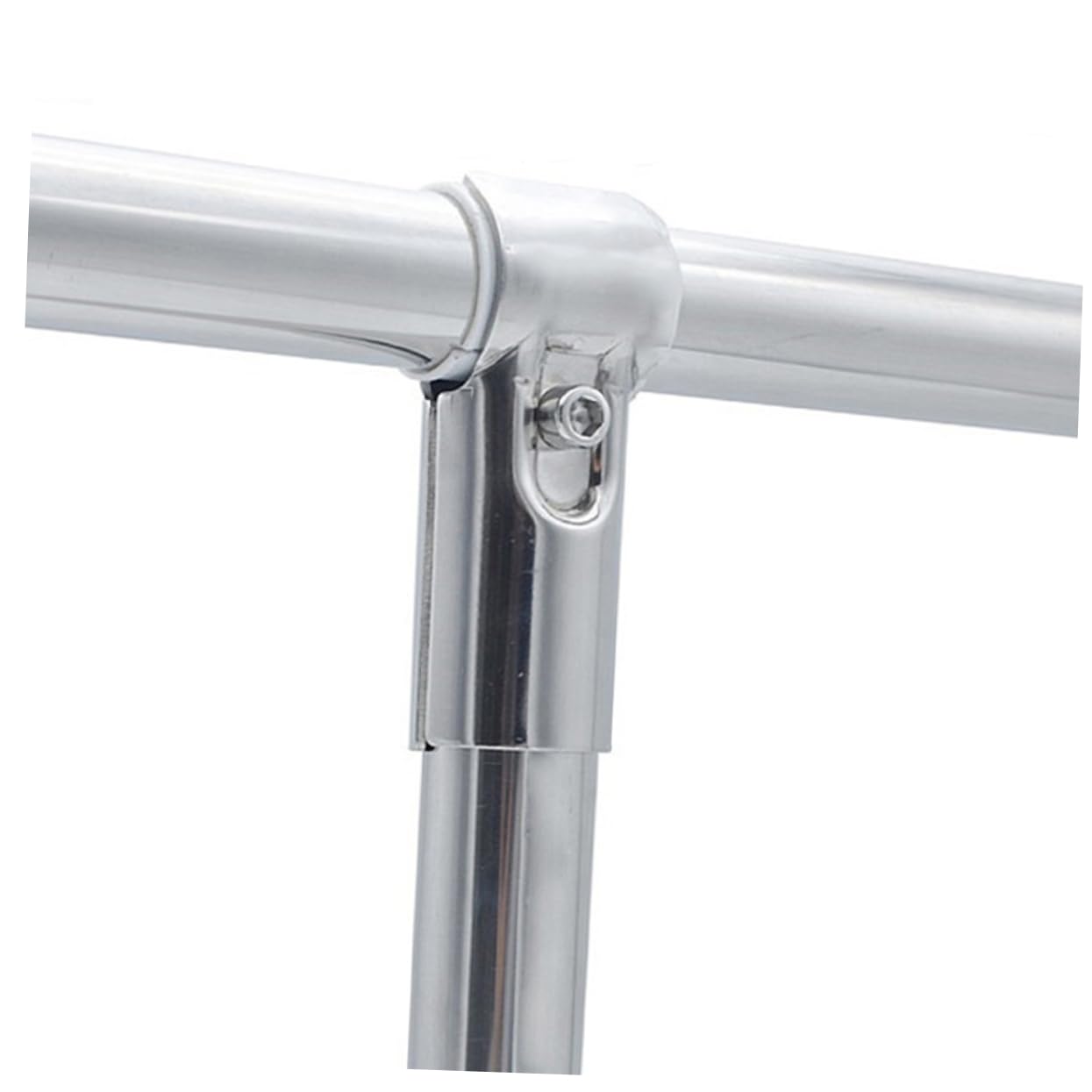 Collier Tube en Acier Inoxydable en T, 12 Pièces, Argenté