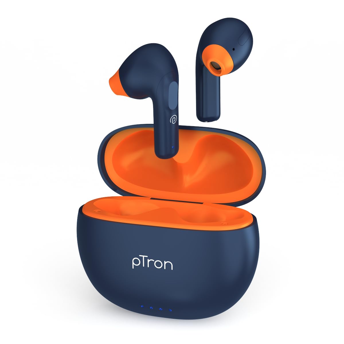 (Refurbished) pTron Bassbuds NX TWS Earbuds with HD Mic, TruTalk AI-ENC Calls, 32H Playtime, 13mm Drivers, Bluetooth 5.3 Wireless Headphones, Voice Assistant, Type-C Fast Charging & IPX5 Water Resistant (Blue) (B0D14M726X) Amazon Price History, Amazon Price Tracker