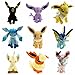 fdger 9 Unids / Set Pokemon Eevee Juguete De Felpa Sylveon Espeon Umbreon Jolteon Glaceon Vaporeon Flareon Leafeon Muñeco De Peluche Suave Juguete De Regalo 30Cm