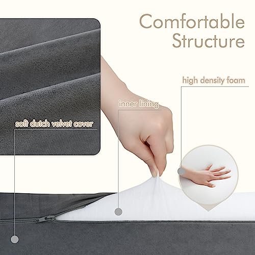 Vekkia New Bed Wedge Pillow/Headboard Pillow/Pillow Wedge For Headboard Gap/Bed Gap Filler,Close Gap (0-5") Between Your Mattress And Headboard,Bed Without Headboard(King) #TOP5