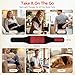 Red Light Therapy Belt for Body Back & Abdomen, 5000mAh Cordless Infrared Waist Wrap with 3 Red Light & 3 Pulse Model, Adjustable & Portable for Wellness/Relaxation