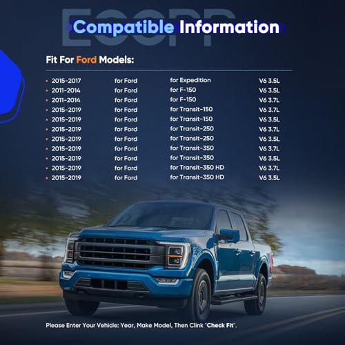 Image of ECCPP AC Compressor with Clutch 2015-2017 Fit for Ford Expedition 3.5L Air Conditioning Compressor